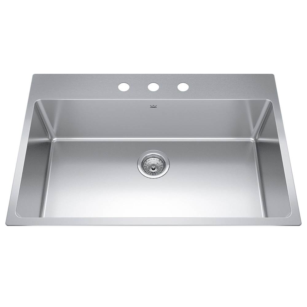 Kindred Canada Drop In Kitchen Sinks item BSL2233-9-3