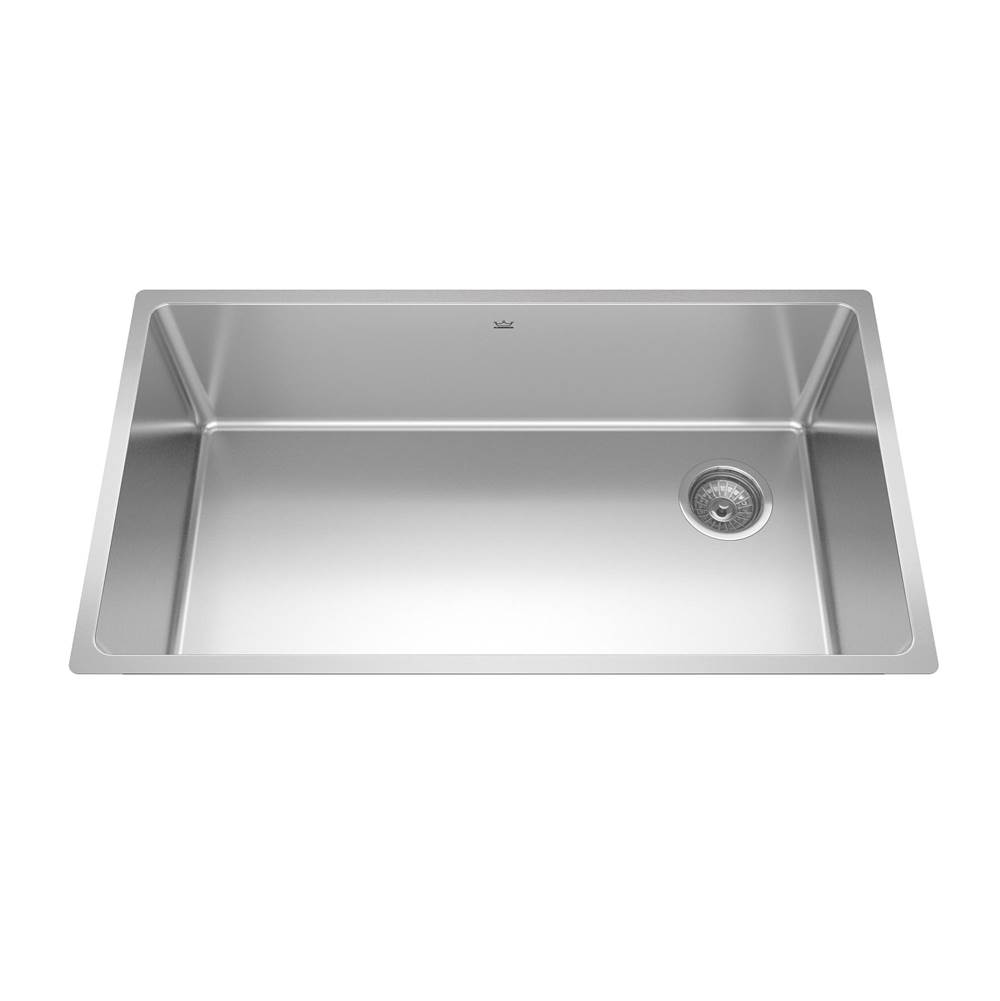 Kindred Canada Undermount Single Bowl Sink Kitchen Sinks item BSU1832-9OW