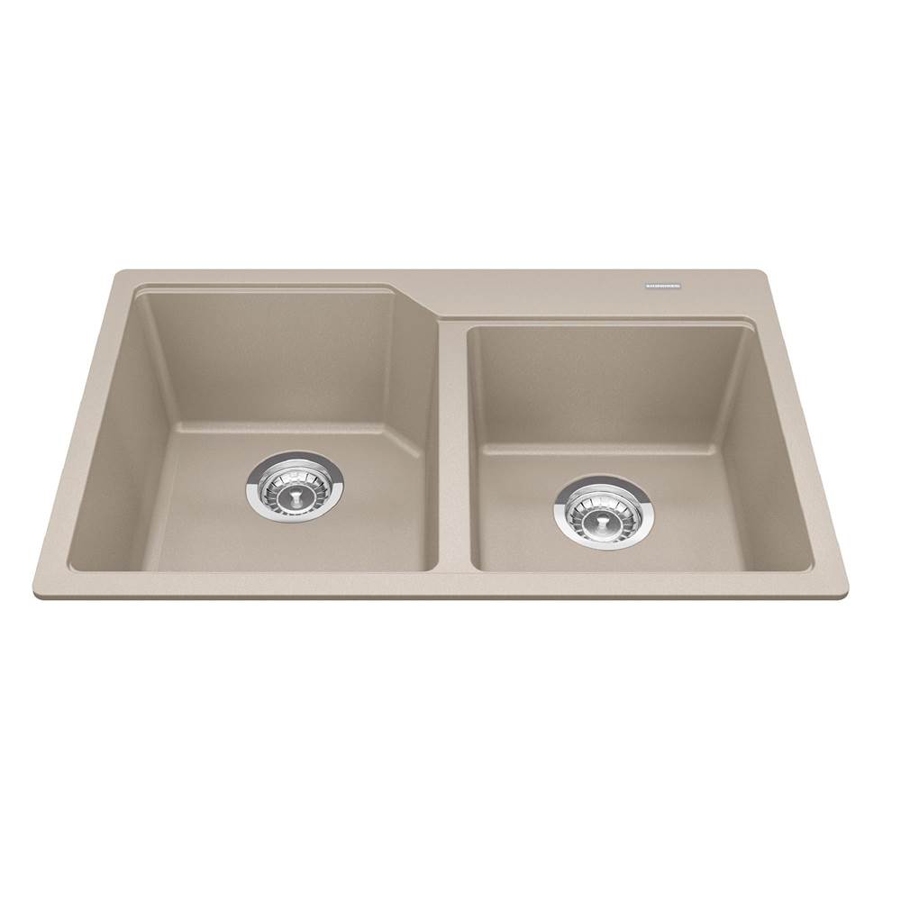 Kindred Canada Drop In Kitchen Sinks item MGCM2031-9CHA