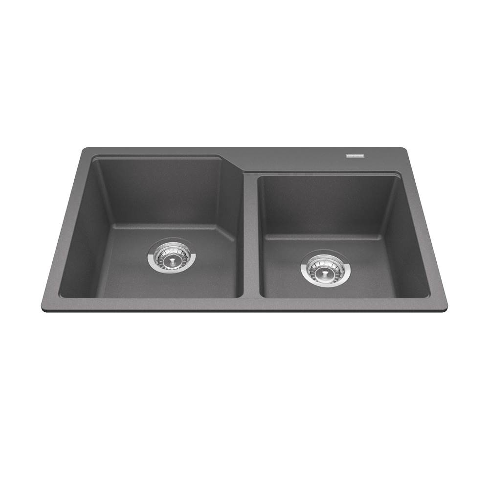 Kindred Canada Drop In Kitchen Sinks item MGCM2031-9SG
