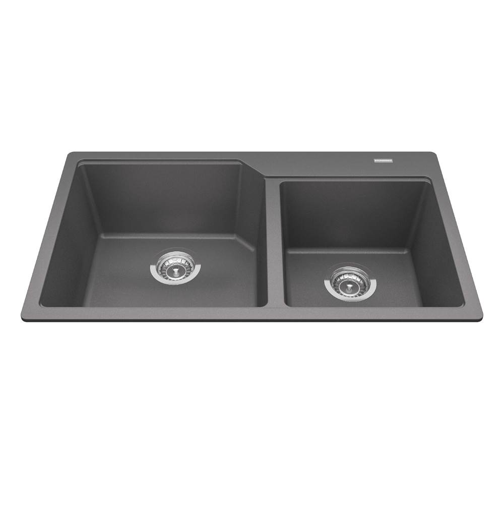 Kindred Canada Drop In Kitchen Sinks item MGCM2034-9SG