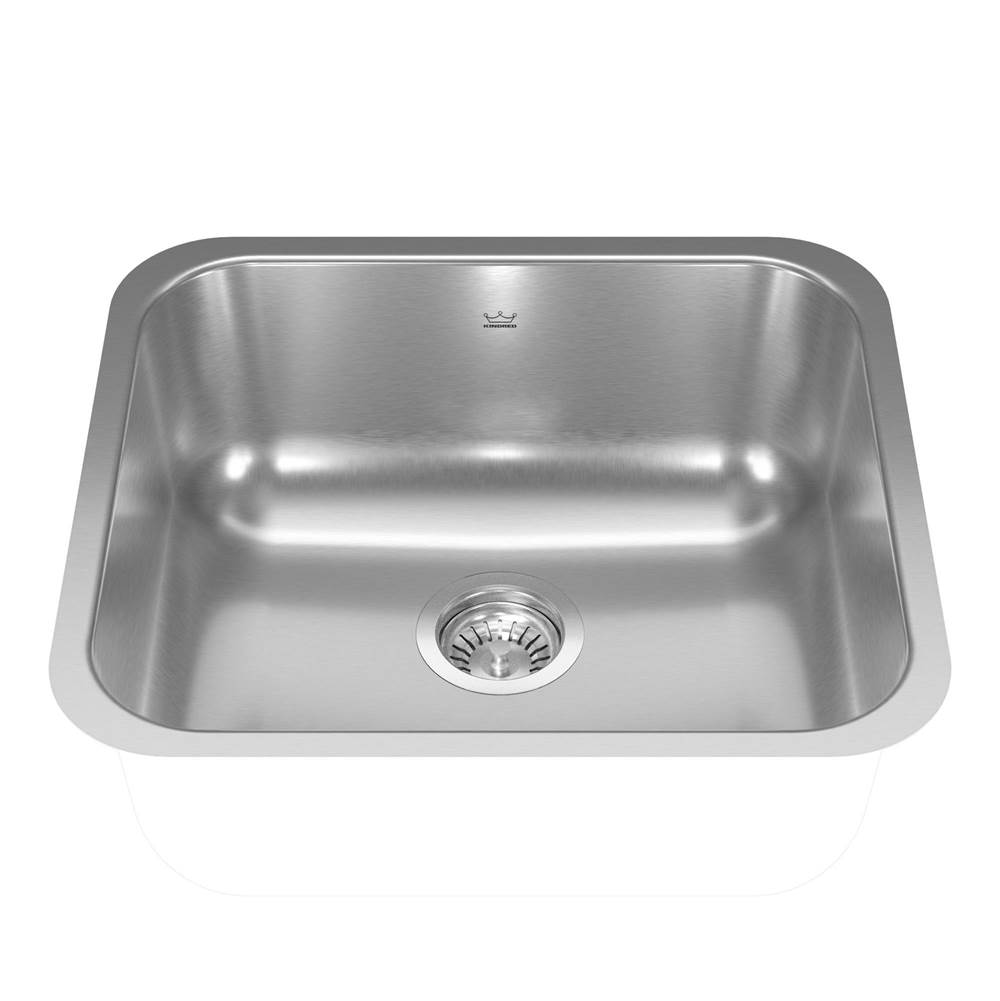 Kindred Canada Undermount Single Bowl Sink Kitchen Sinks item NS1820UA/9