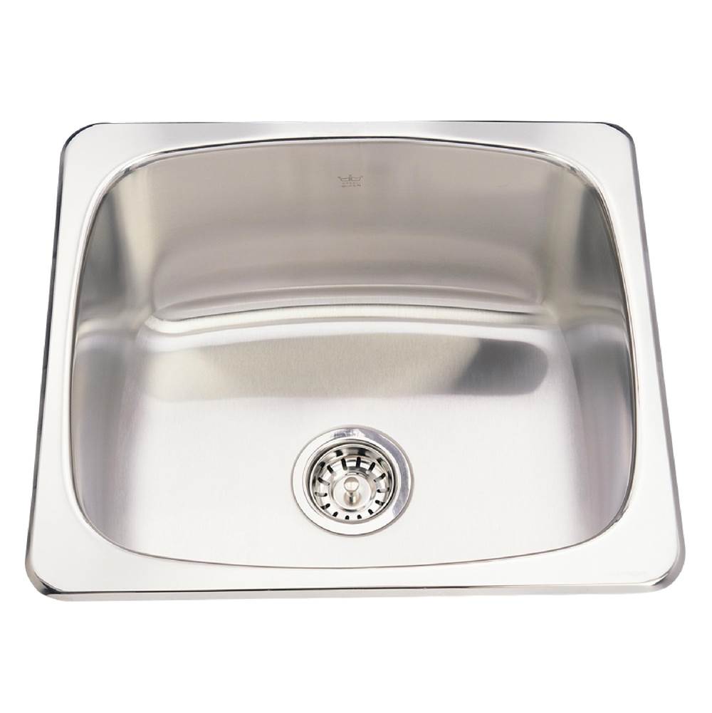 Kindred Canada Drop In Single Bowl Sink Kitchen Sinks item QS1820/10
