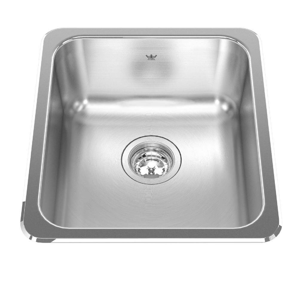 Kindred Canada Drop In Single Bowl Sink Kitchen Sinks item QSA1816/8