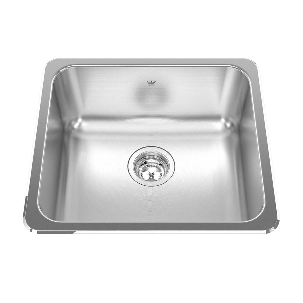 Kindred Canada Drop In Single Bowl Sink Kitchen Sinks item QSA1820/8