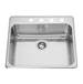 Kindred Canada - QSLA2225/8-4 - Drop In Kitchen Sinks