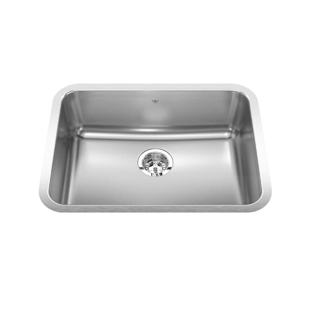 Kindred Canada Undermount Single Bowl Sink Kitchen Sinks item QSUA1925/8