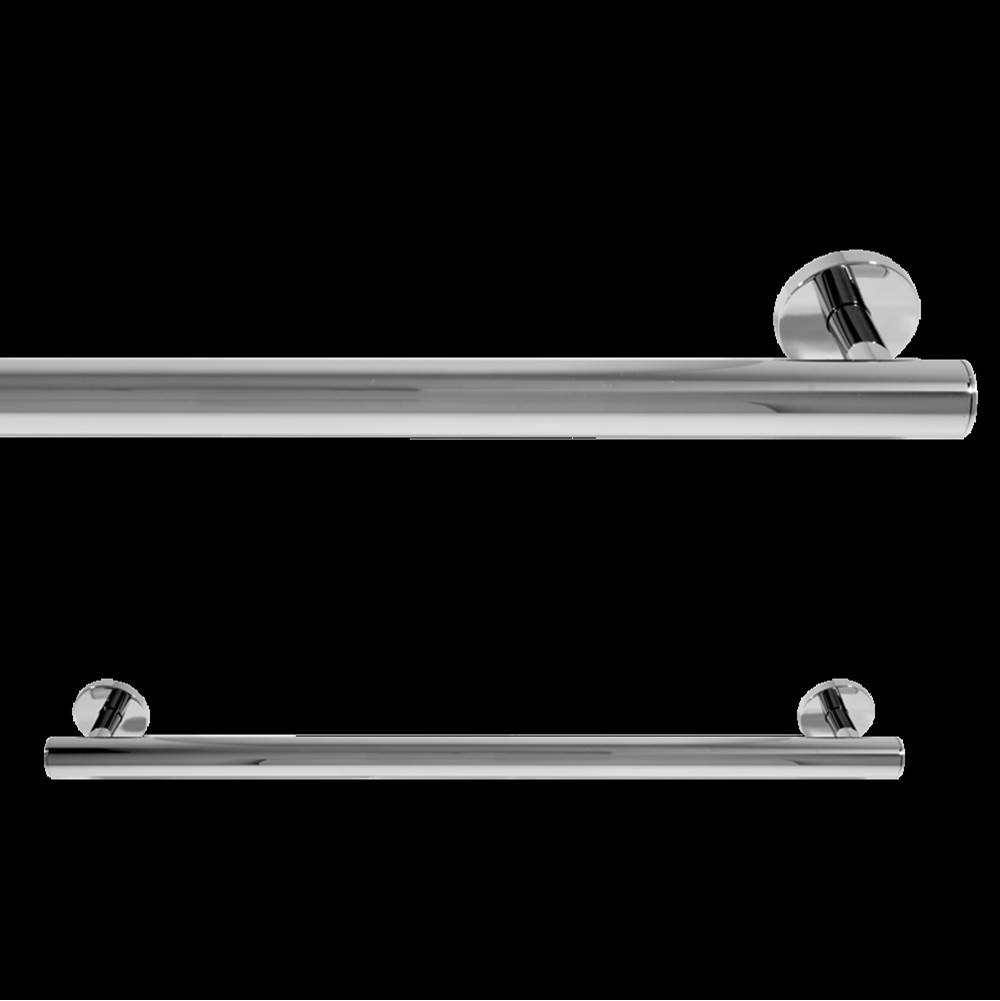 The Water ClosetLaLoo CanadaRound 24'' Safety Bar (ADA) - Polished Nickel