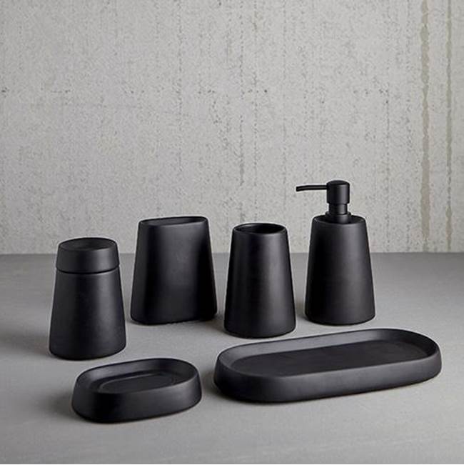 Moda at Home Toothbrush Holders Bathroom Accessories item 105809-BLK