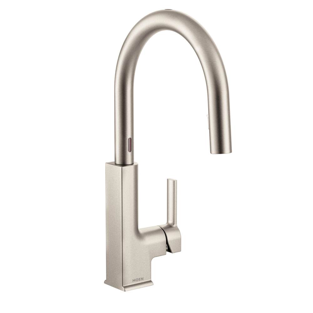 The Water ClosetMoen CanadaSTo Single-Handle Pull-Down Sprayer Touchless Kitchen Faucet with MotionSense in Spot Resist Stainless