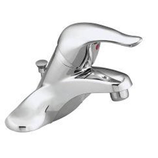 The Water ClosetMoen CanadaChateau Chrome One-Handle Low Arc Bathroom Faucet
