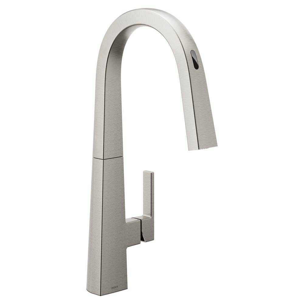 The Water ClosetMoen CanadaNio Spot Resist Stainless One-Handle High Arc Pulldown Kitchen Faucet