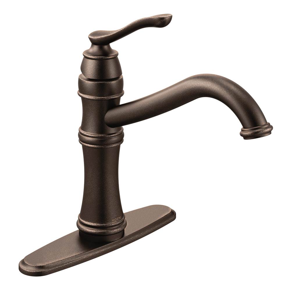 The Water ClosetMoen CanadaBelfield Oil Rubbed Bronze One-Handle High Arc Kitchen Faucet