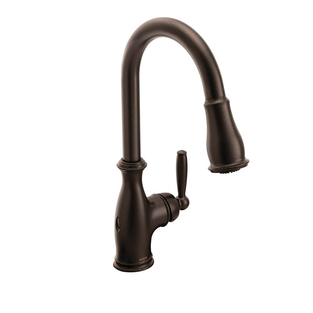 Moen Canada Single Hole Kitchen Faucets item 7185EWORB