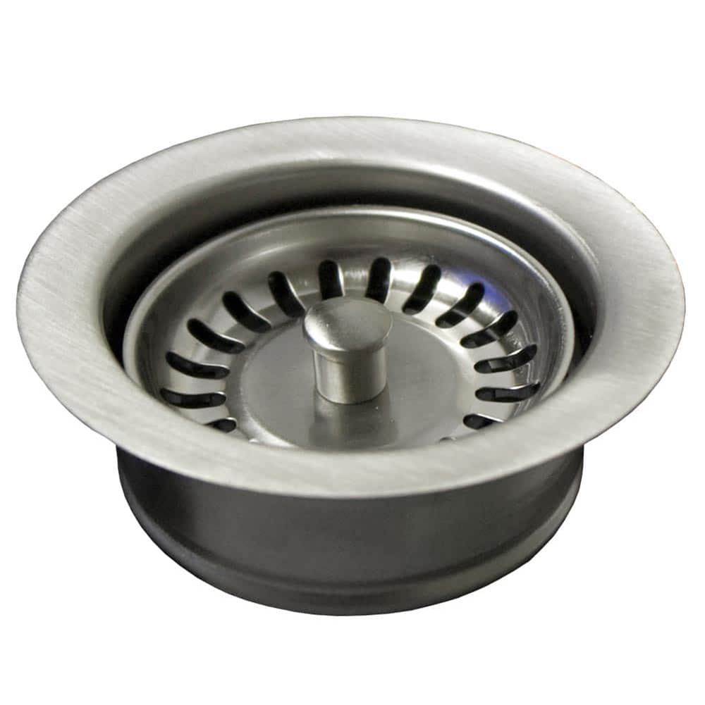 The Water ClosetNative Trails3.5'' Basket Strainer with Disposer Trim in Brushed Nickel