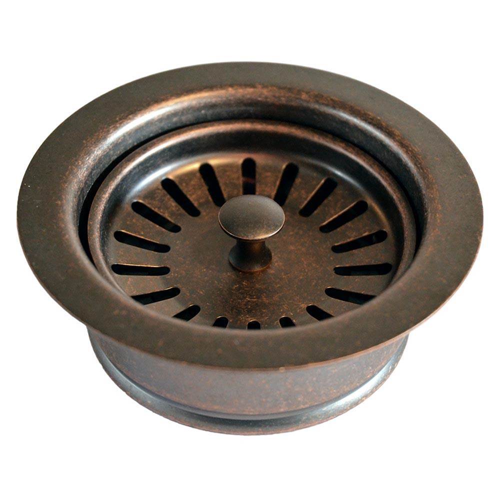 The Water ClosetNative Trails3.5'' Basket Strainer with Disposer Trim in Weathered Copper