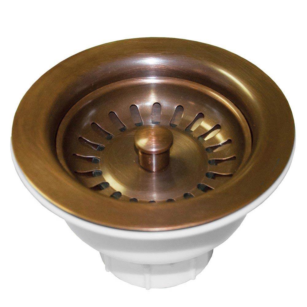 The Water ClosetNative Trails3.5'' Basket Strainer in Solid Copper