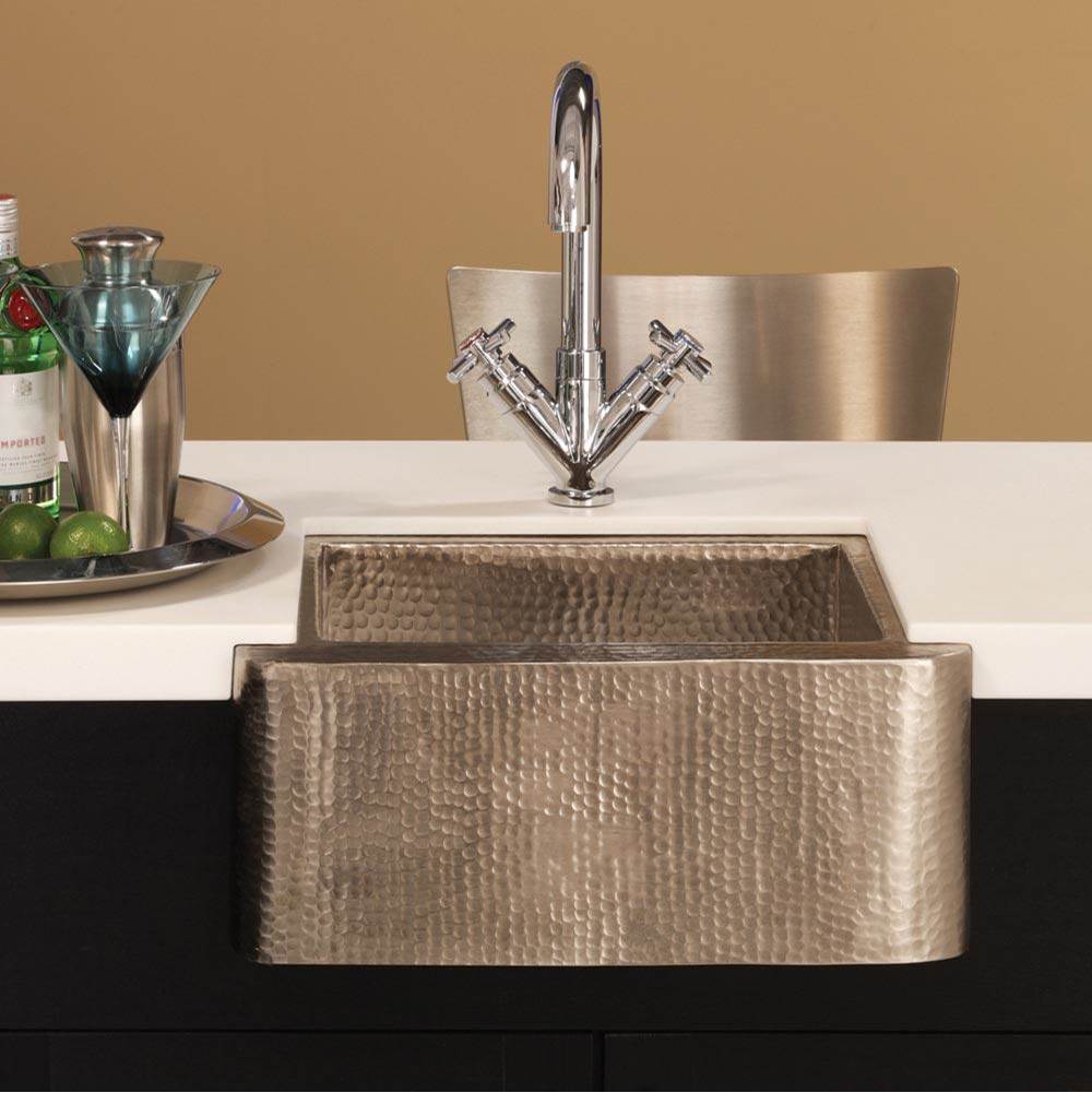 The Water ClosetNative TrailsCabana Bar and Prep Sink in Brushed Nickel