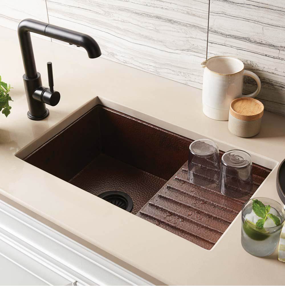 The Water ClosetNative TrailsCantina Pro Bar and Prep Sink in Antique Copper