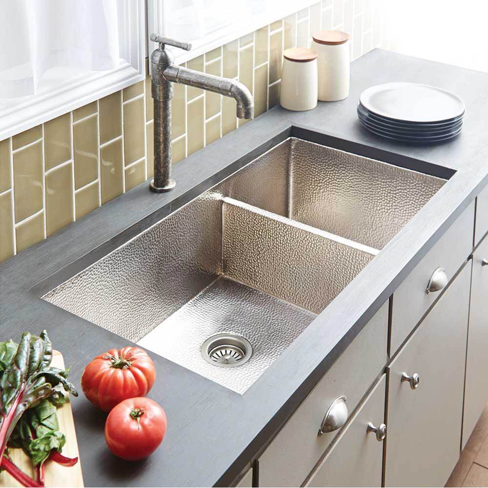 The Water ClosetNative TrailsCocina Duet Pro Kitchen SInk in Brushed Nickel