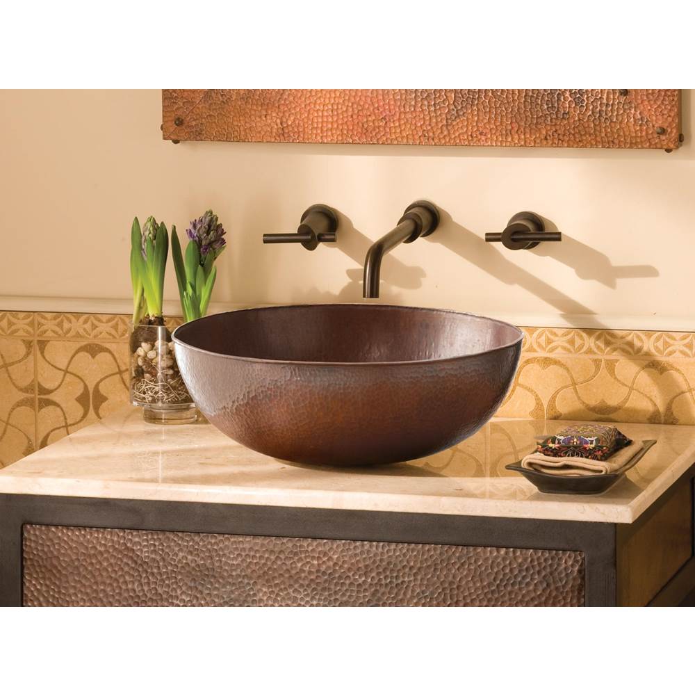 The Water ClosetNative TrailsMaestro Oval  Bathroom Sink in Antique Copper