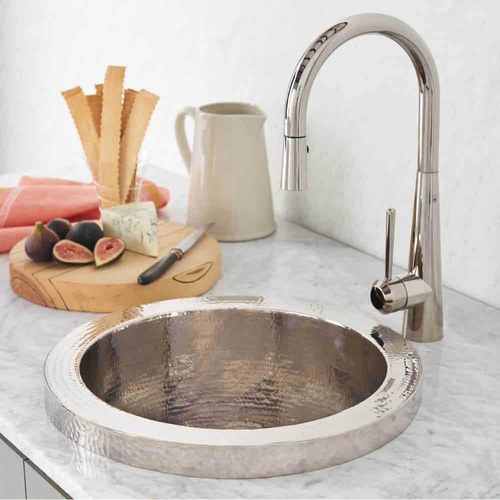 The Water ClosetNative TrailsMojito Bar and Prep Sink in Polished Nickel