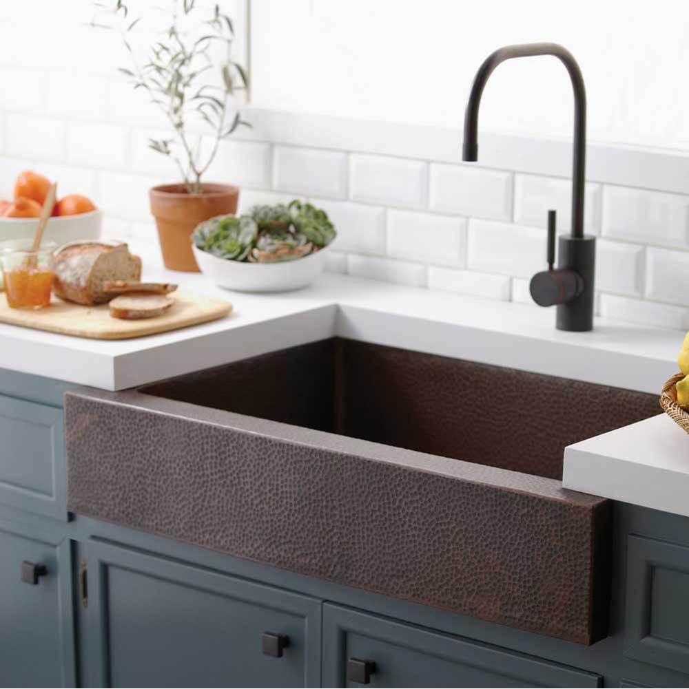 The Water ClosetNative TrailsParagon Kitchen SInk in Antique Copper