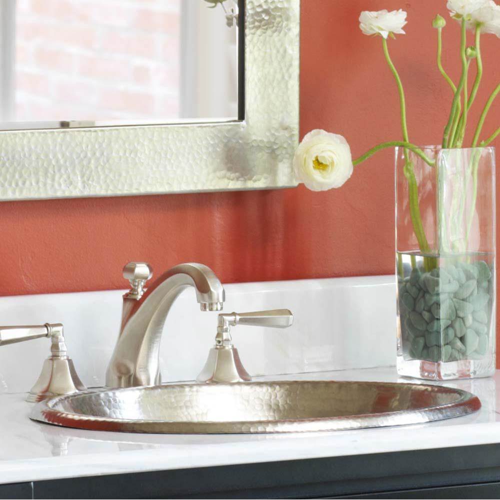 The Water ClosetNative TrailsRolled Classic Bathroom Sink in Brushed Nickel