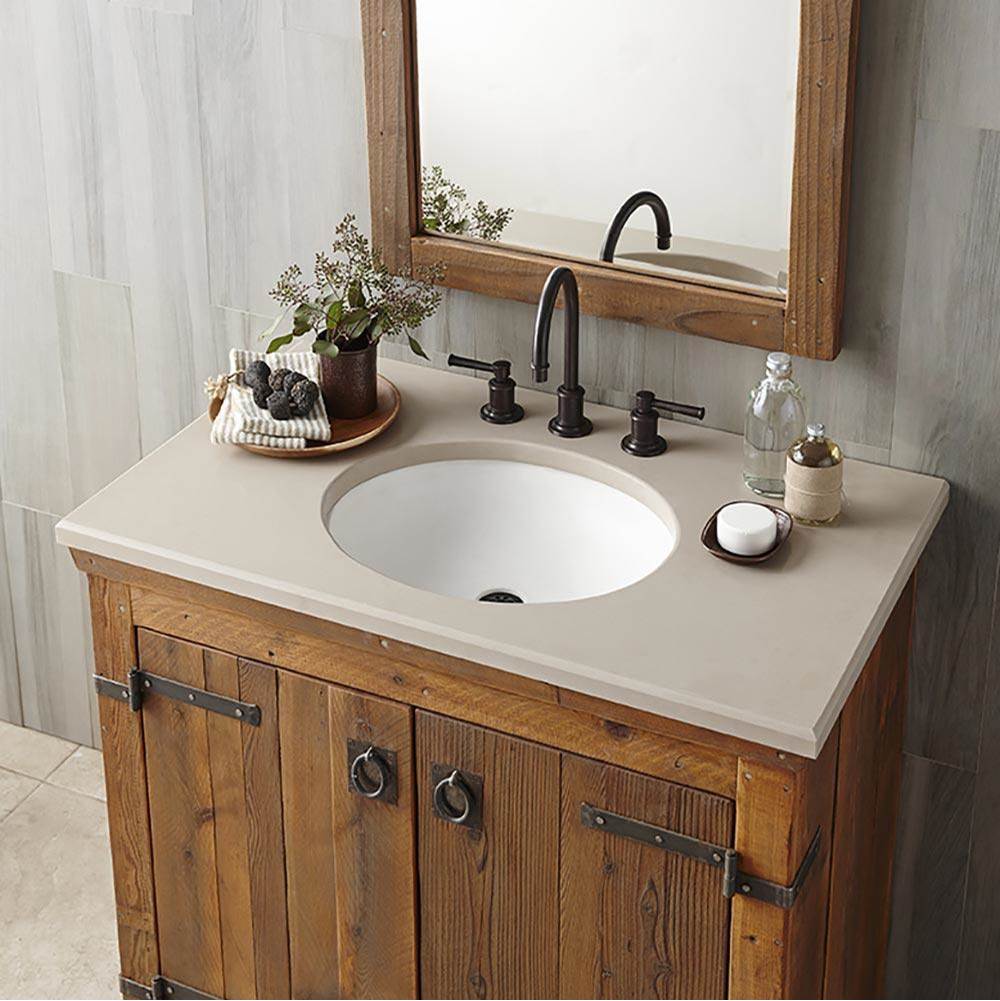 The Water ClosetNative TrailsTolosa Bathroom Sink in Pearl