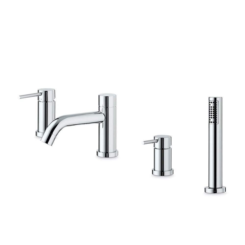 Newform Canada Deck Mount Roman Tub Faucets With Hand Showers item 4280C.59.064