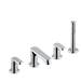 Newform Canada - 68982C.31.028 - Tub Faucets With Hand Showers