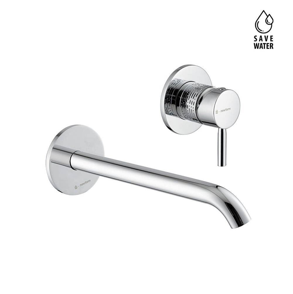 The Water ClosetNewform CanadaBlink Single Lever Wall Mixer Trim, Brushed Bronze