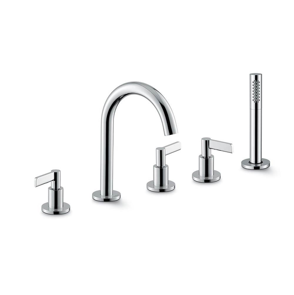 Newform Canada Deck Mount Roman Tub Faucets With Hand Showers item 71082C.58.061