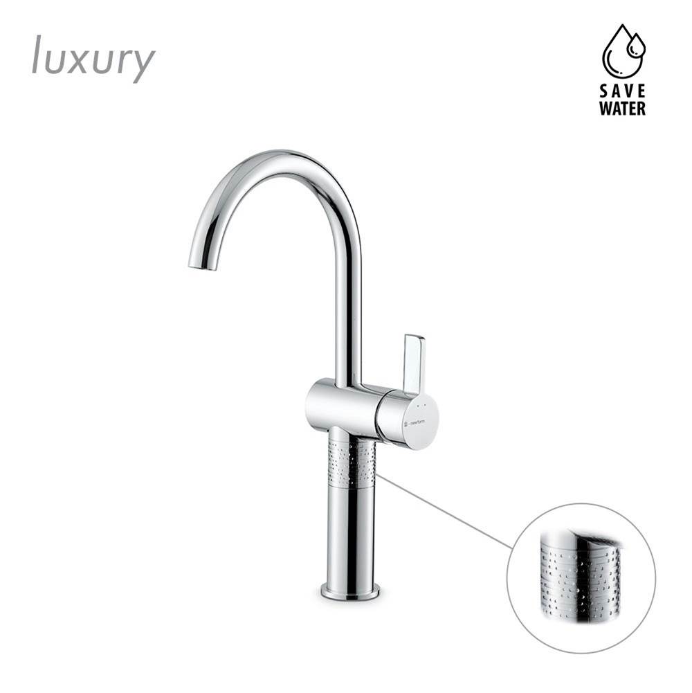 The Water ClosetNewform CanadaBlink Tall Single Mixer, Luxury Lever, Brushed Bronze