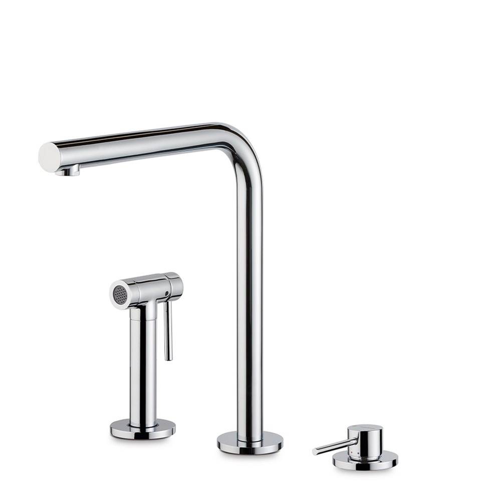The Water ClosetNewform CanadaN21 Single Lever Mixer W/ Side Control & Side Spray, Brushed Copper Bronze