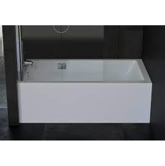 The Water ClosetNeptune Rouge CanadaLemans Bathtub 32X60 With Tiling Flange And Skirt, Right Drain, White