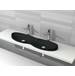 Palazzani Ceramica - C53327-SPOOL 120 NERO - Vessel Bathroom Sinks