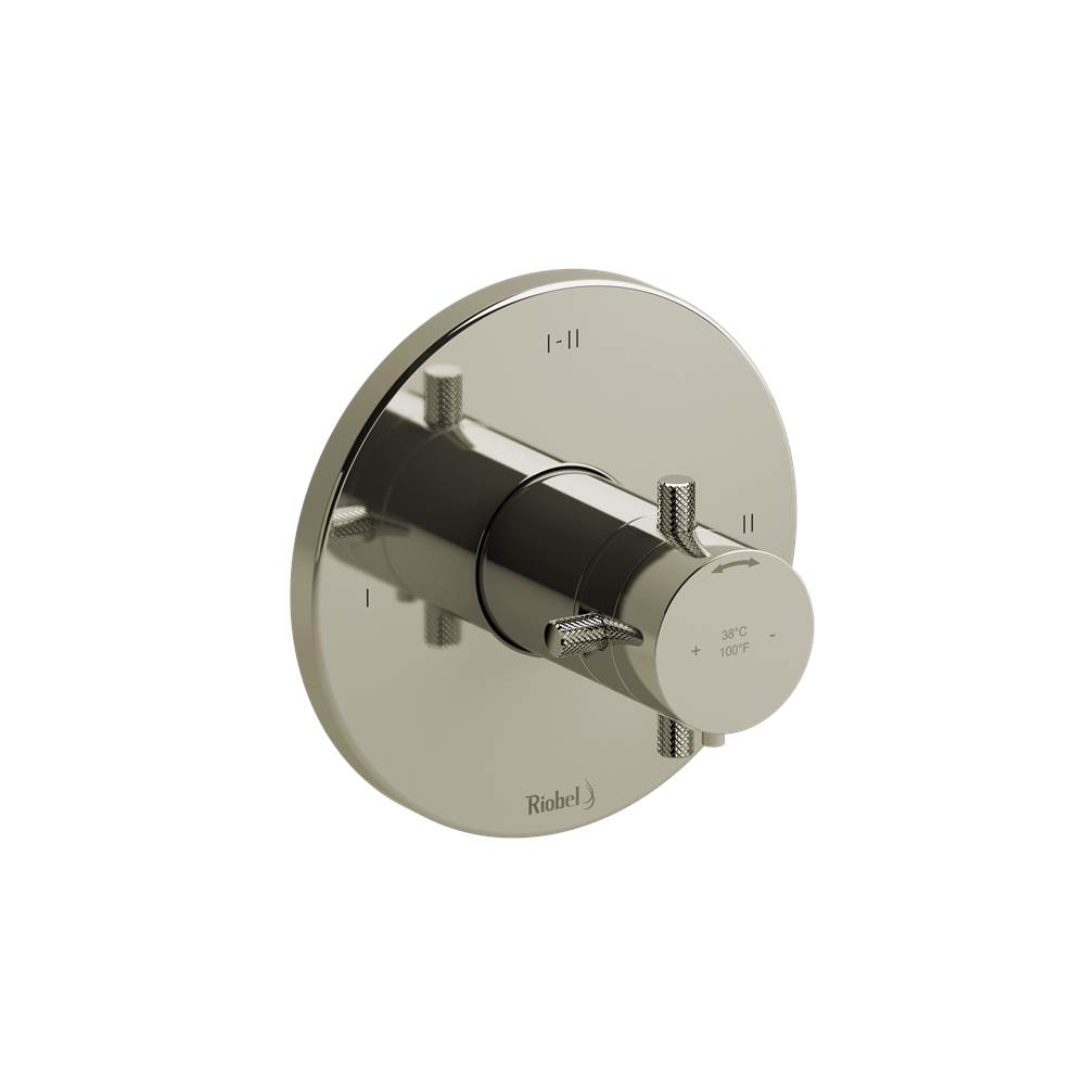 Riobel Thermostatic Valve Trim Shower Faucet Trims item TRUTM23+KNPN