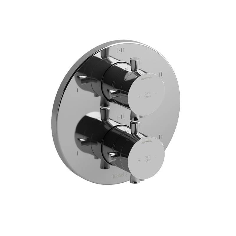 Riobel Thermostatic Valve Trim Shower Faucet Trims item TEDTM46+C