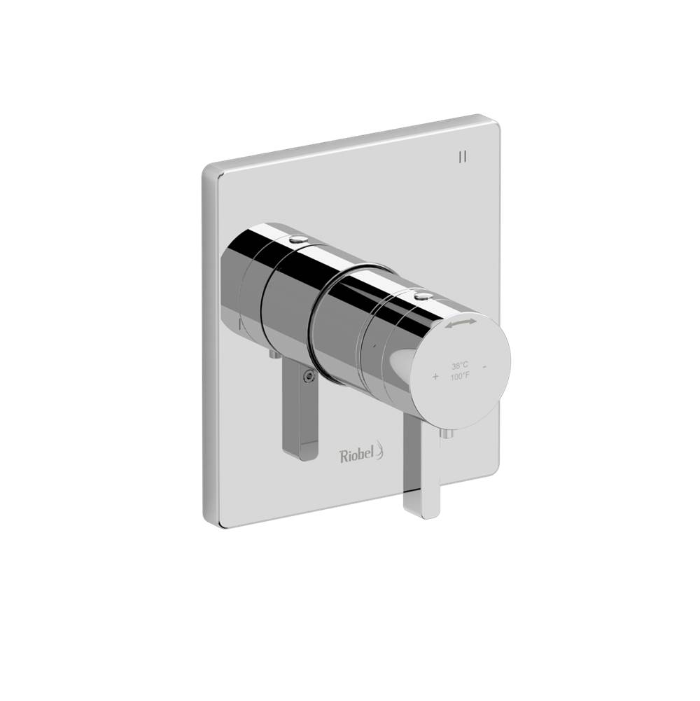 Riobel Thermostatic Valve Trim Shower Faucet Trims item PXTQ47BK