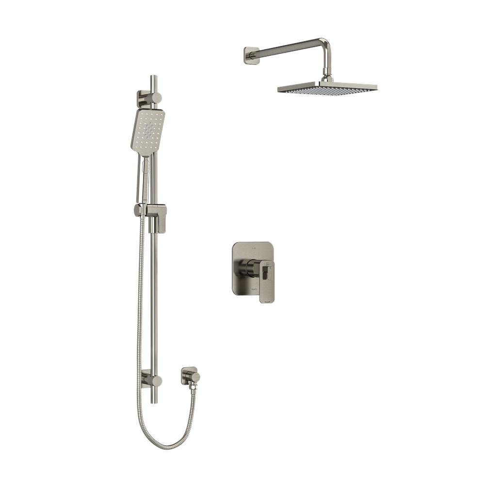 The Water ClosetRiobelType T/P (thermostatic/pressure balance) 1/2'' coaxial 2-way system with hand shower and shower head
