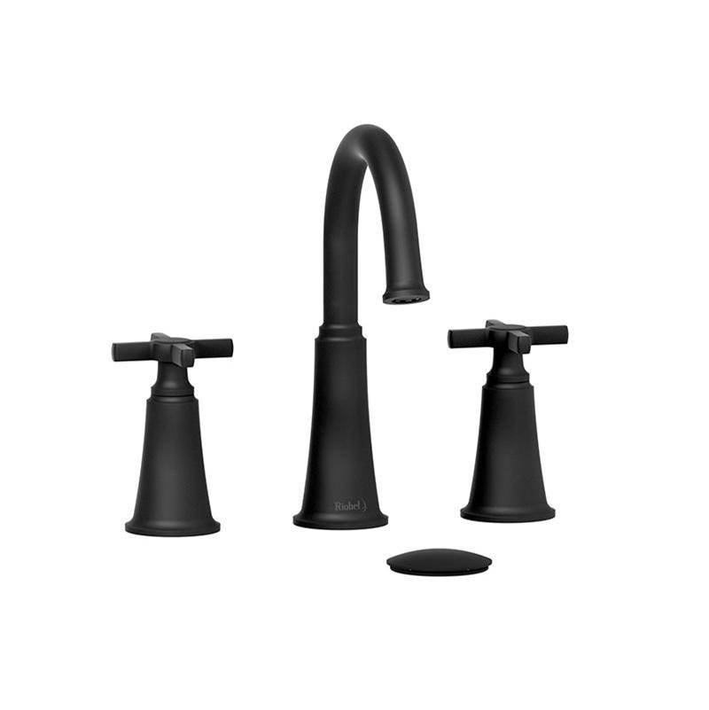 Riobel Widespread Bathroom Sink Faucets item MMRD08+BK