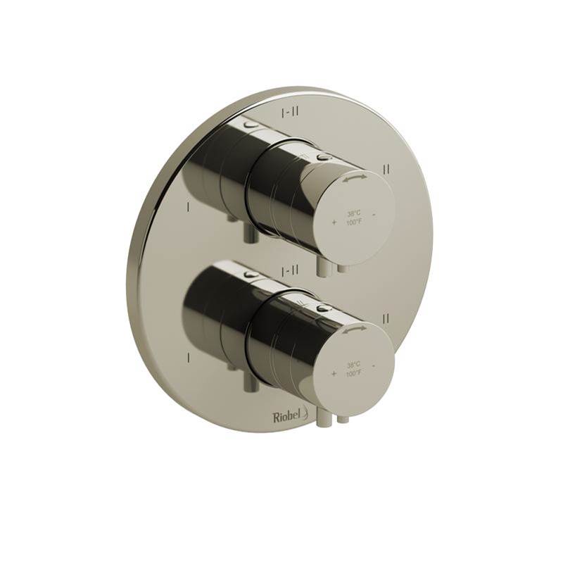 The Water ClosetRiobel4-way Type T/P (thermostatic/pressure balance) coaxial valve trim