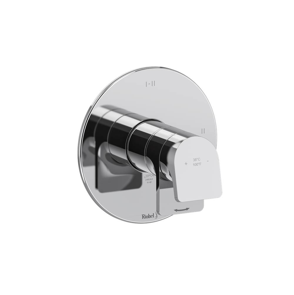 The Water ClosetRiobel2-way Type T/P (thermostatic/pressure balance) coaxial valve trim