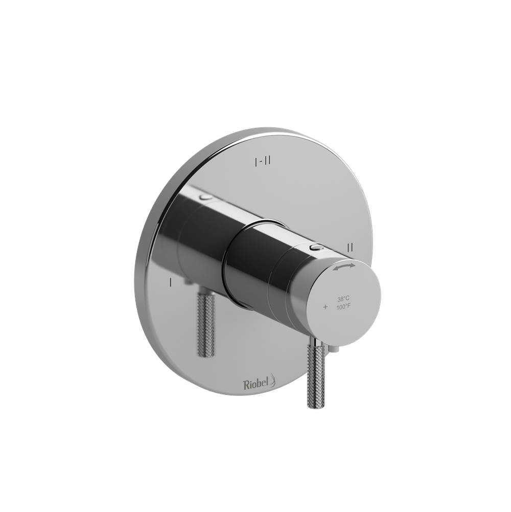 The Water ClosetRiobel2-way Type T/P (thermostatic/pressure balance) coaxial valve trim