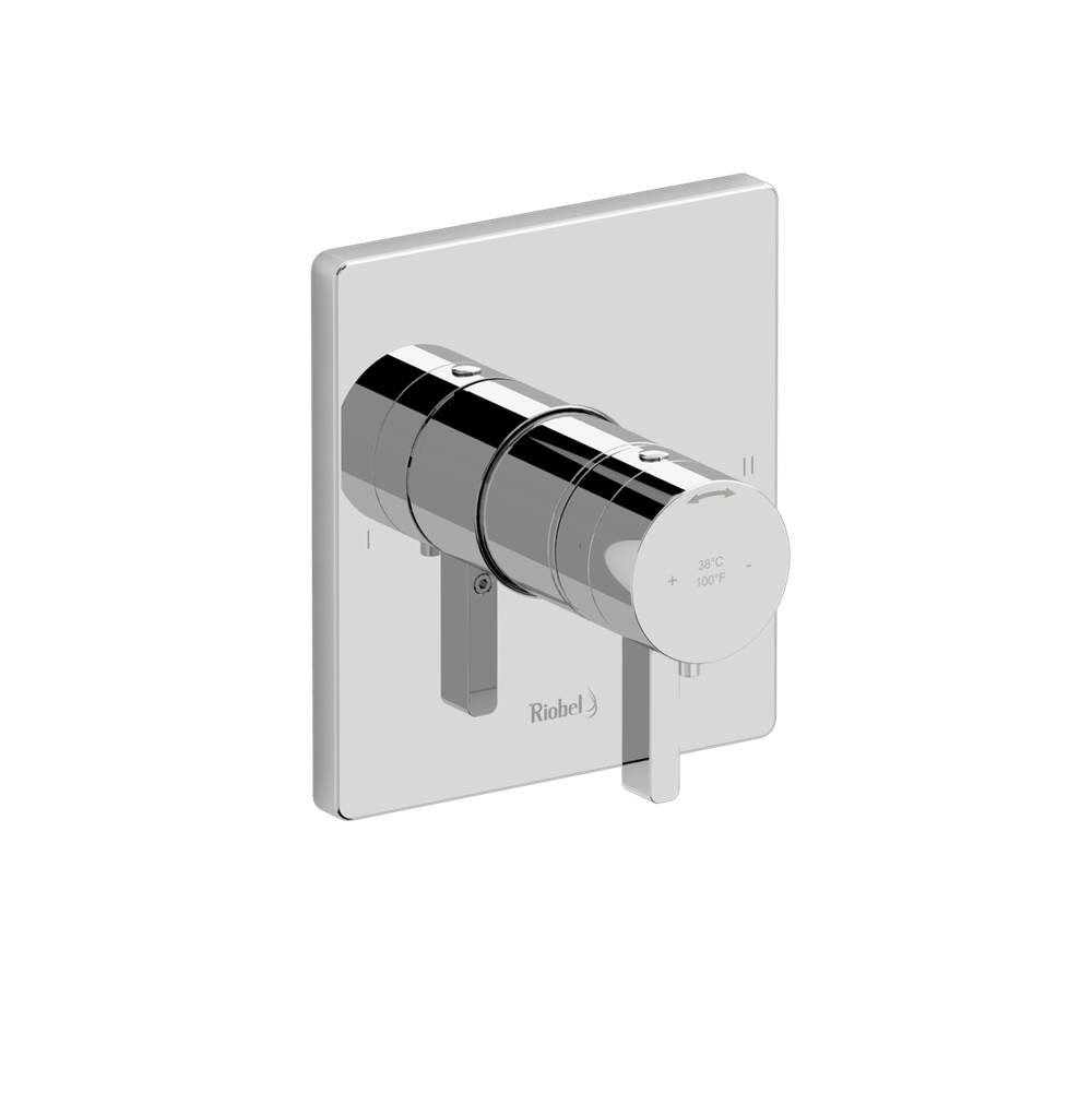 Riobel Thermostatic Valve Trim Shower Faucet Trims item TPXTQ44BK