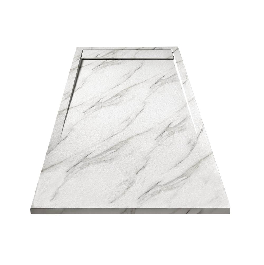 Royal Bath And Marble  Shower Bases item RIOSTONE6030CA