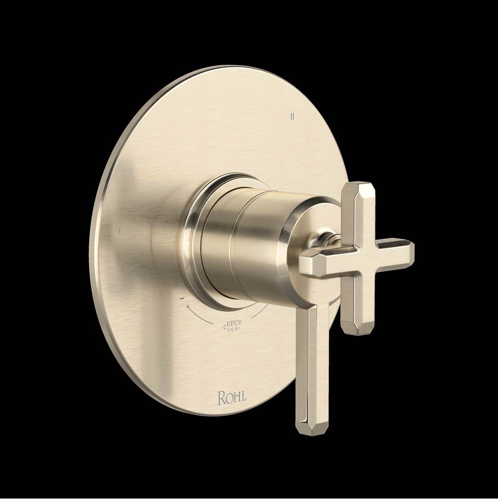 The Water ClosetRohl CanadaApothecary™ 2-way Type T/P (thermostatic/pressure balance) coaxial patented trim