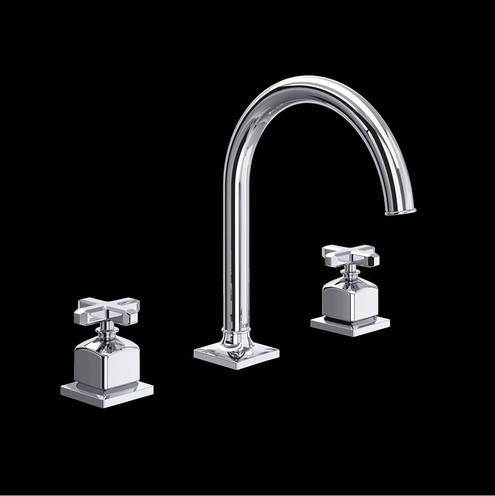 The Water ClosetRohl CanadaApothecary™ Widespread Lavatory Faucet with C-Spout