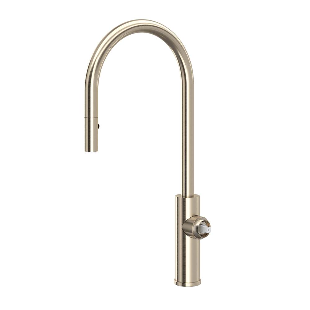 The Water ClosetRohl CanadaEclissi™ Pull-Down Kitchen Faucet with C-Spout - Less Handle